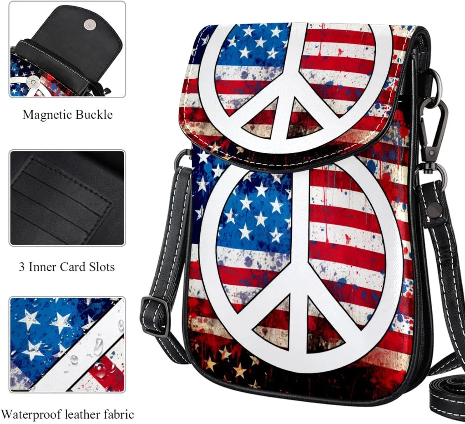 Crossbody Bags for Women,Crossbody Bag Men,Small Sling Bag,Crossbody Purse