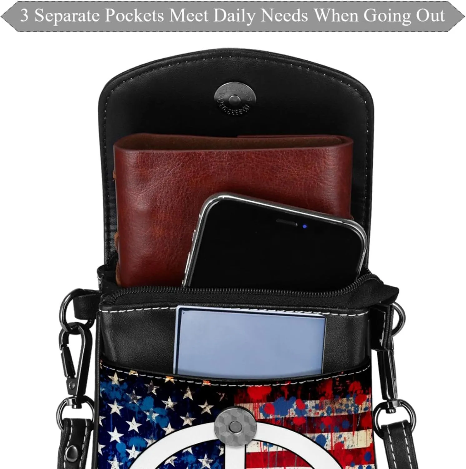 Crossbody Bags for Women,Crossbody Bag Men,Small Sling Bag,Crossbody Purse