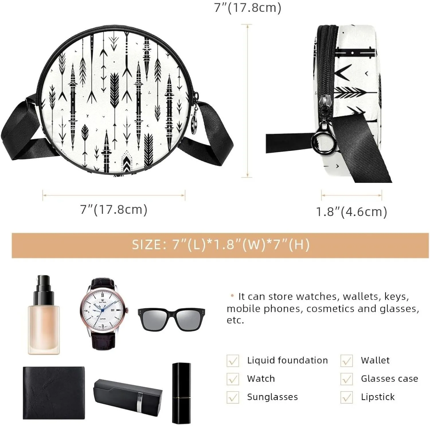 Crossbody Bags for Women,Crossbody Bag Men,Small Sling Bag,Crossbody Purse
