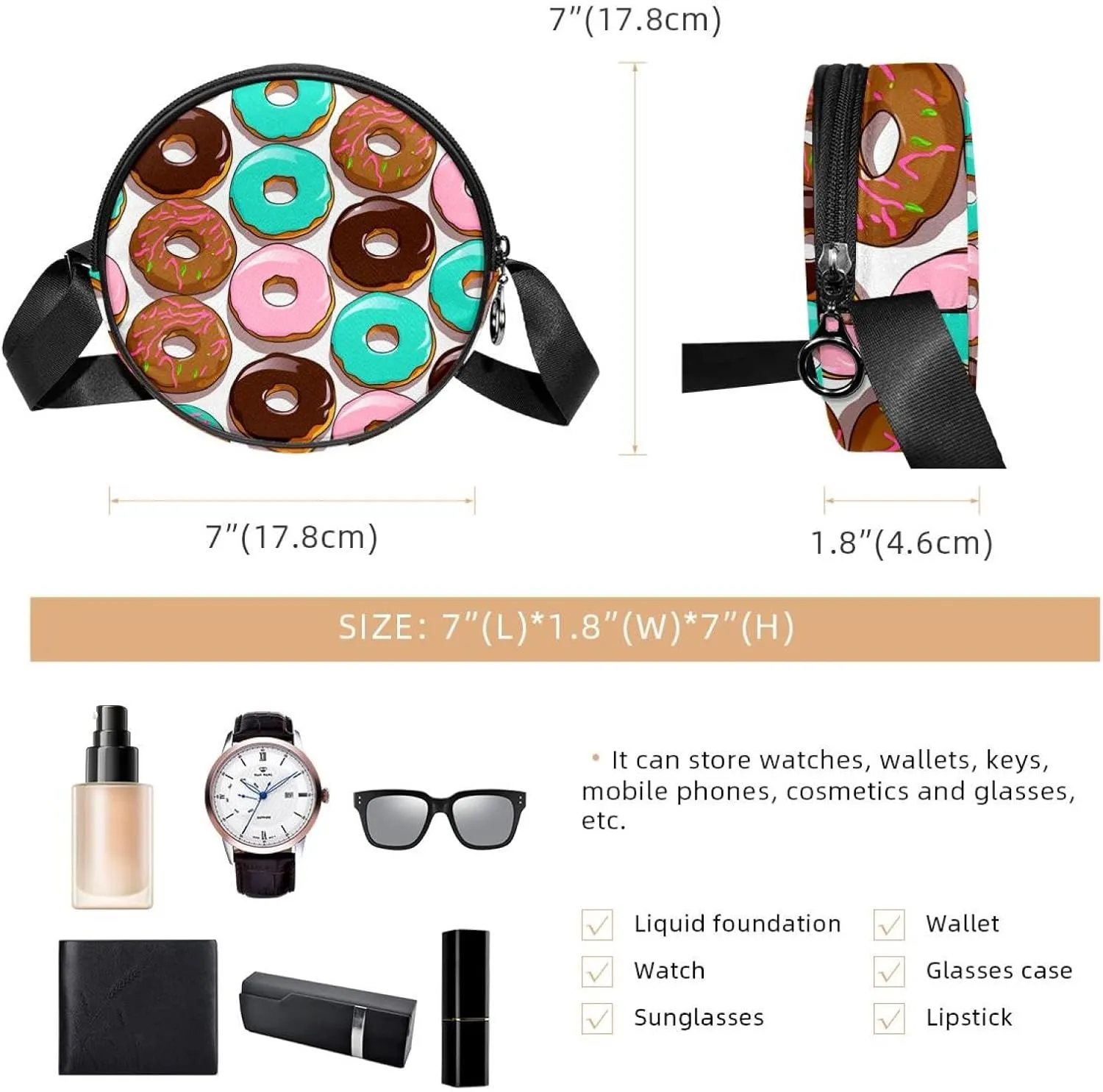 Crossbody Bags for Women,Crossbody Bag Men,Small Sling Bag,Crossbody Purse