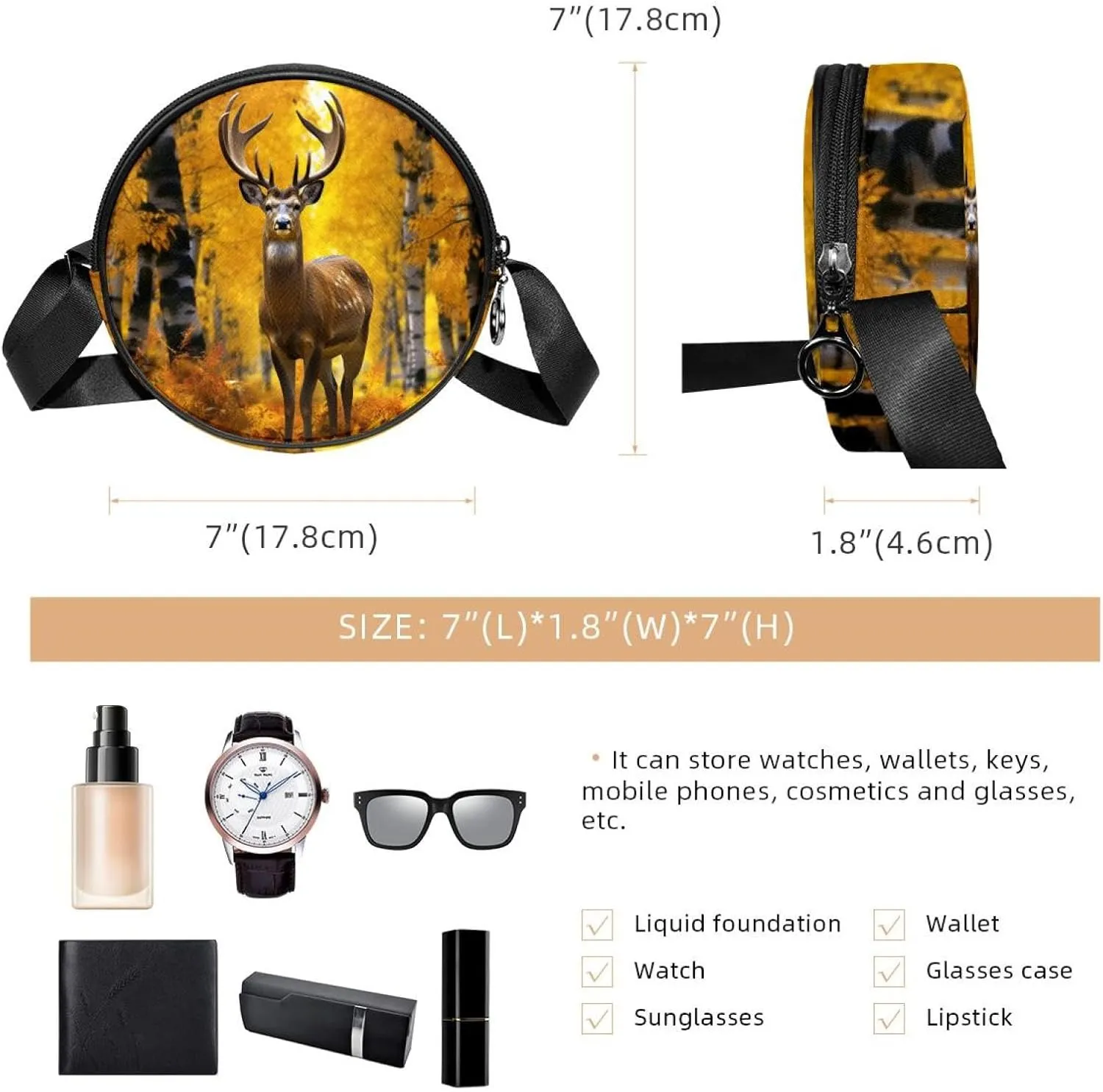 Crossbody Bags for Women,Crossbody Bag Men,Small Sling Bag,Crossbody Purse