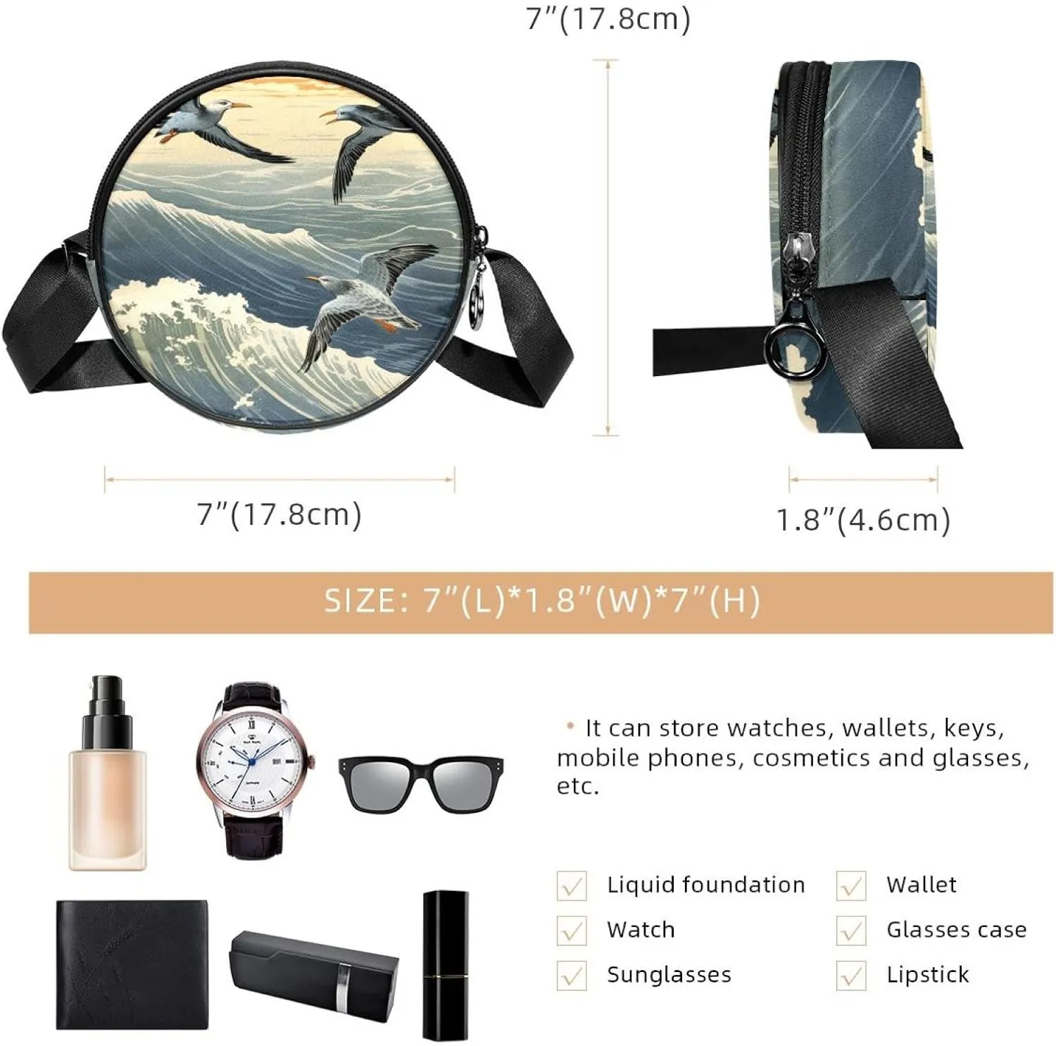 Crossbody Bags for Women,Crossbody Bag Men,Small Sling Bag,Crossbody Purse