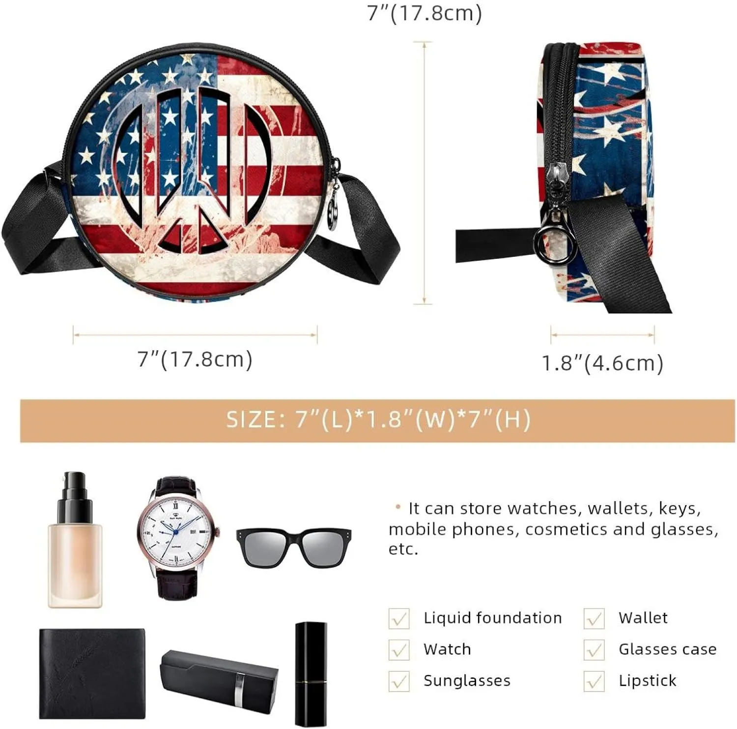 Crossbody Bags for Women,Crossbody Bag Men,Small Sling Bag,Crossbody Purse