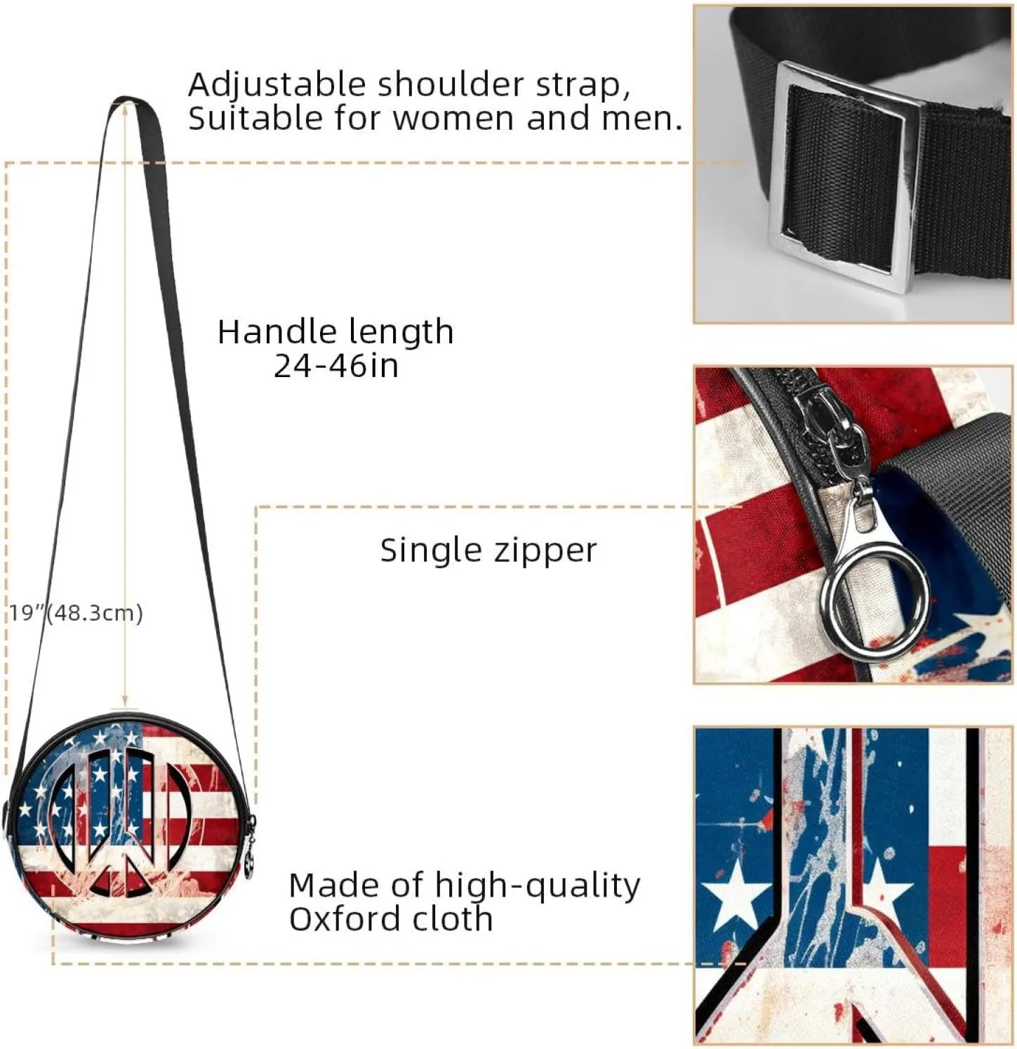 Crossbody Bags for Women,Crossbody Bag Men,Small Sling Bag,Crossbody Purse