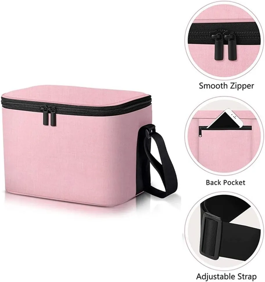 CSCDD Lunch Bag Insulation Fresh Fruit Beverage Cooler Bag Oxford Cloth Portable Shoulder Picnic Ice Bag