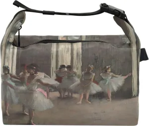 Custom Edgar Degas Prints Ballet Dancers Lunch Bag for Women Pink Cute Lunch Box for Work Portable Food Cooler Bag Insulated for Adults