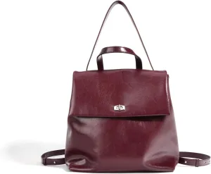 Custom Genuine Leather Lady's Fashion Minimalist Niche Design Double Shoulder Bag with Handle Large Capacity