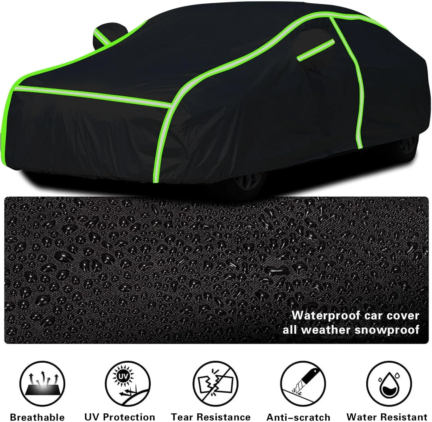 Customized Car Cover for Rover Streetwise 2003-2005 (Hatchback) Car Cover Outdoor Waterproof,Dustproof,Bird Poop Resistant for Full Protection