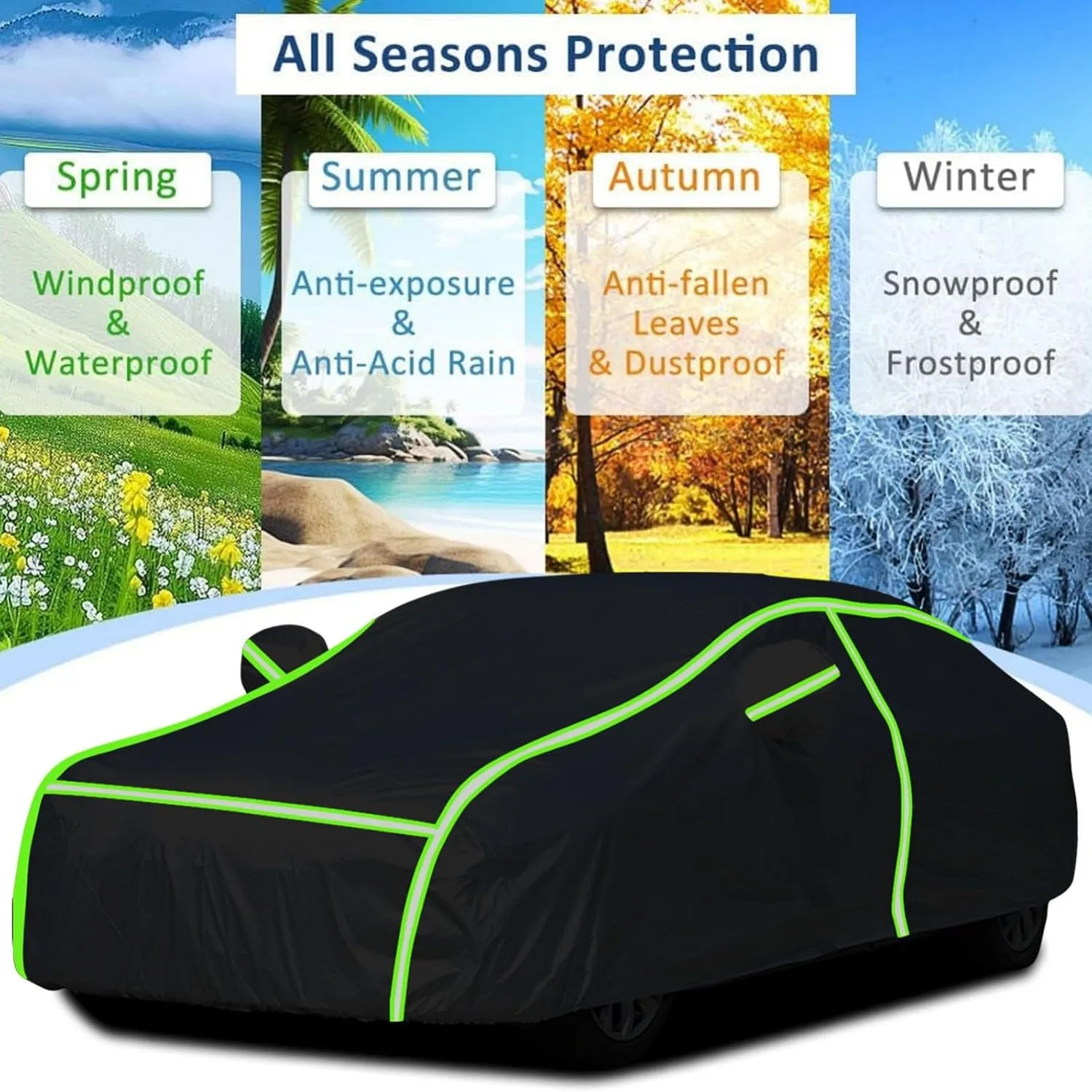 Customized Car Cover for Rover Streetwise 2003-2005 (Hatchback) Car Cover Outdoor Waterproof,Dustproof,Bird Poop Resistant for Full Protection