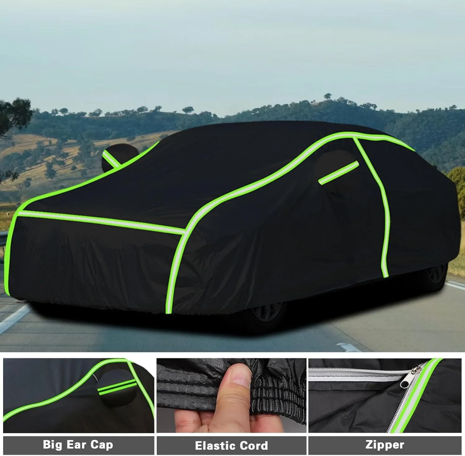 Customized Car Cover for Rover Streetwise 2003-2005 (Hatchback) Car Cover Outdoor Waterproof,Dustproof,Bird Poop Resistant for Full Protection