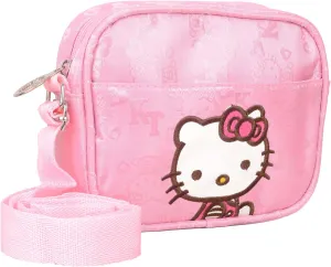 Cute Pink Kitten Oxford Cloth Crossbody Bag for Girls, Birthday Gift Christmas Gift Graduation Gift for Daughter
