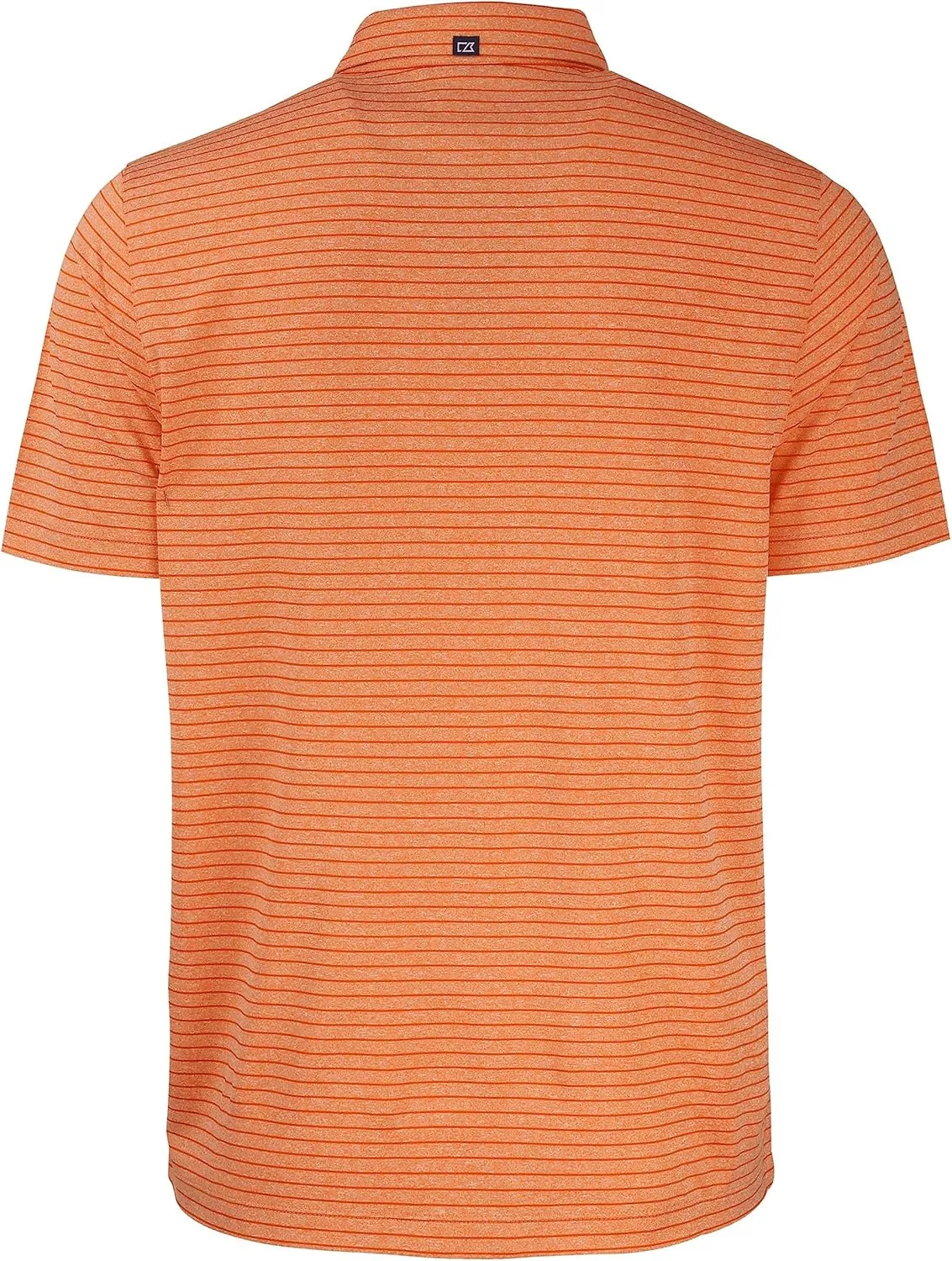 Cutter & Buck Forge Eco Heather Stripe Stretch Recycled Mens Polo