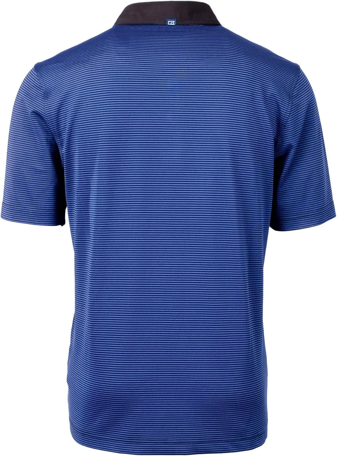 Cutter & Buck Virtue Eco Pique Micro Stripe Recycled Mens Big & Tall Polo