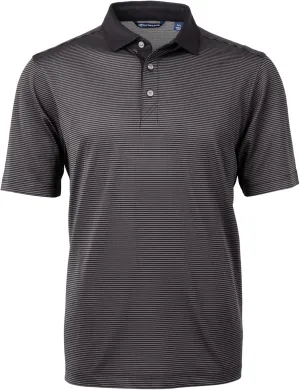 Cutter & Buck Virtue Eco Pique Micro Stripe Recycled Mens Polo