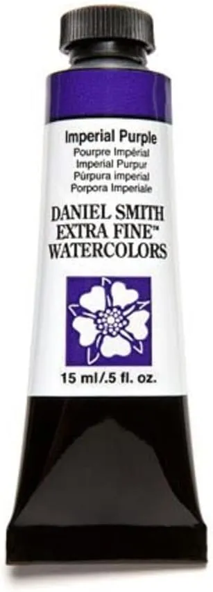 Daniel Smith Extra Fine Watercolor 15ml Paint Tube, Imperial Purple (284600174), 0.5 Fl Oz (Pack of 1)