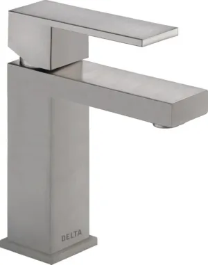 Delta 567LF-SSPP Modern Bathroom Faucet, 1.2 GPM Water Flow, Stainless