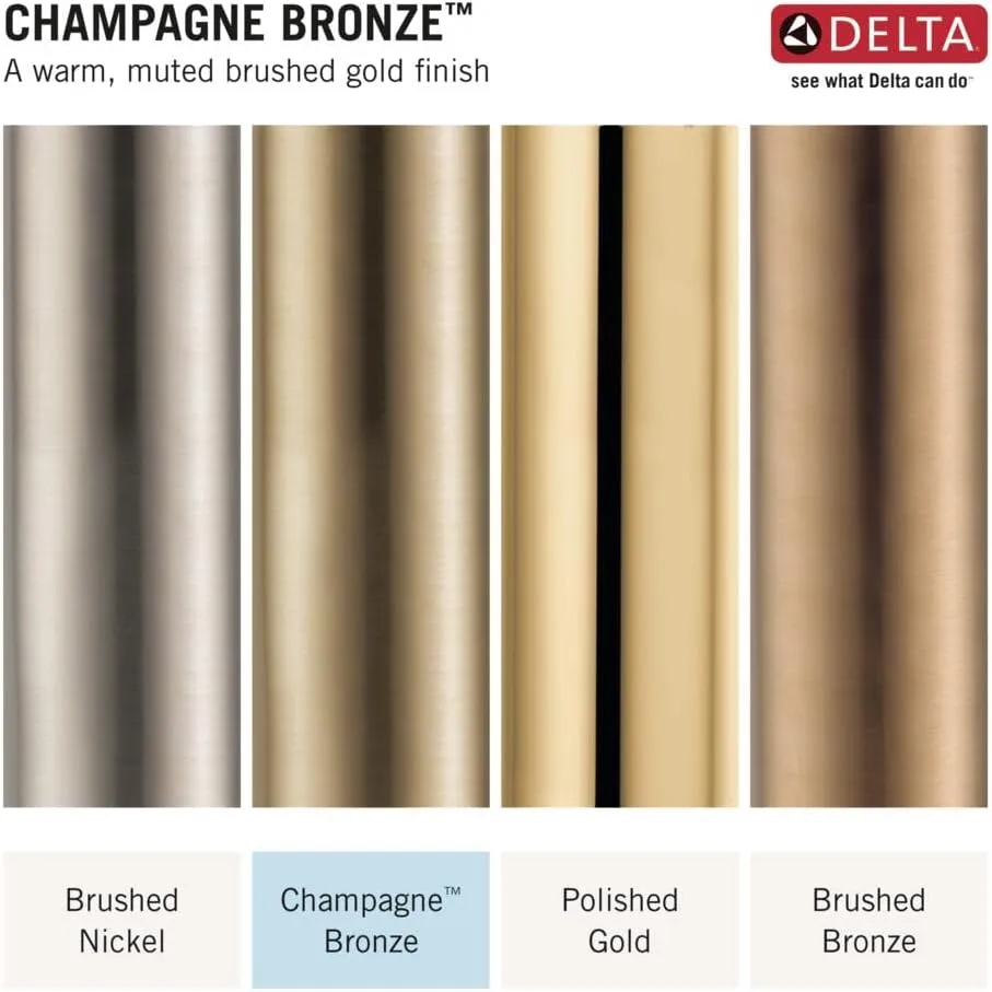Delta Faucet 72030-CZ Disposal and Flange Stopper, Kitchen, Champagne Bronze, 4.50 x 4.50 x 4.50 inches