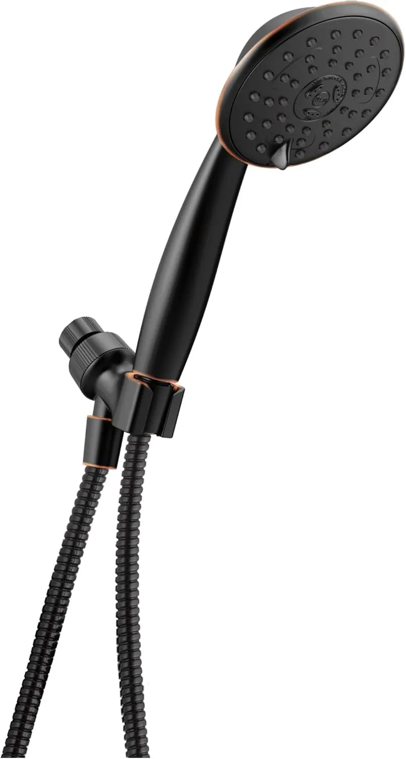 DELTA FAUCET 75532COB Porter 3-Setting Hand Shower Handshower, Oil Bronze