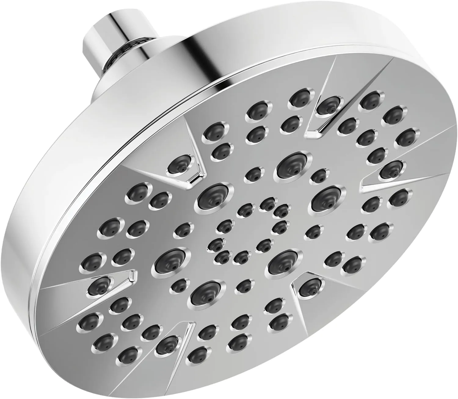DELTA FAUCET -faucet 5-Spray Chrome Shower Head, Shower Head Chrome, Showerheads, 1.75 GPM Flow Rate, Chrome 52535