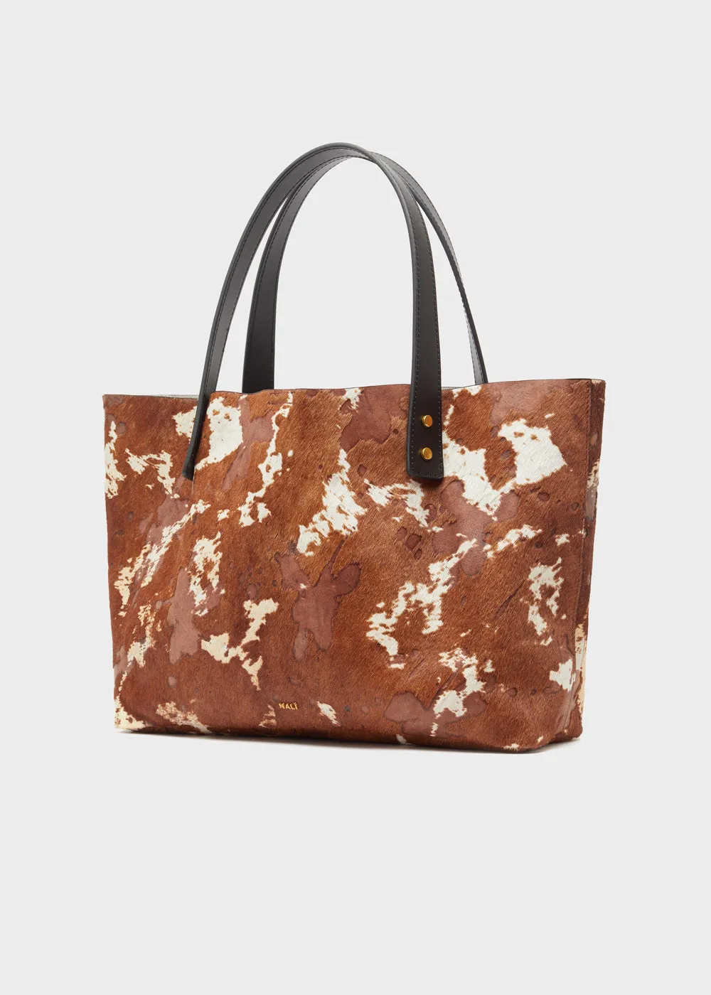 DESIRE TOTE BAG IN REAL LEATHER COW