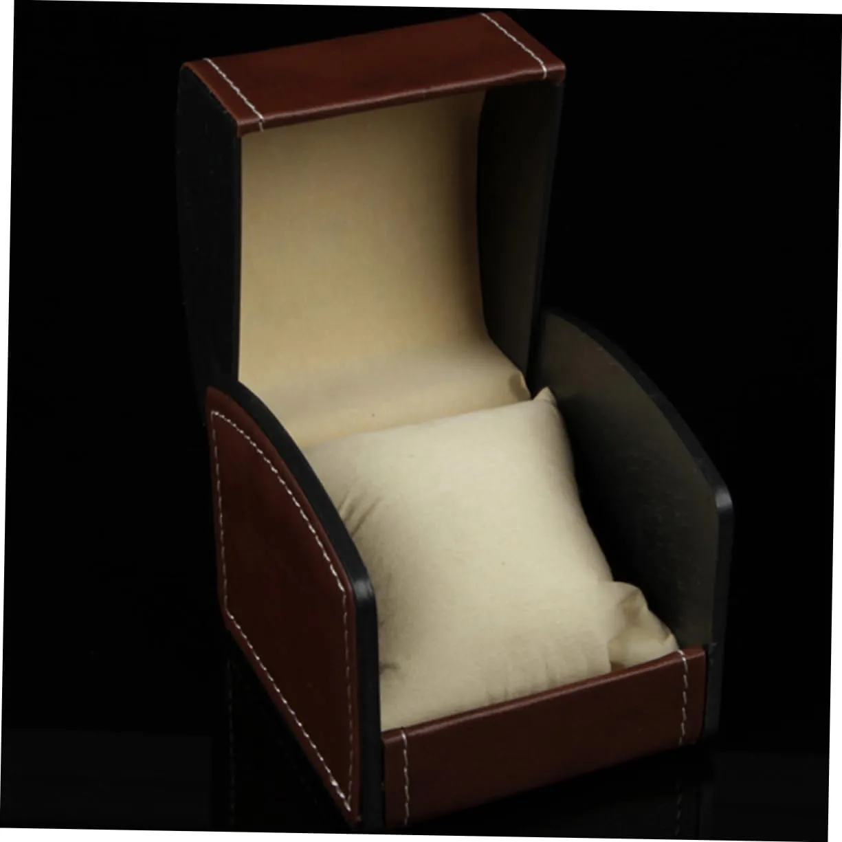 Didiseaon 3pcs Pu Leather Watch Box Elegant Storage Case for Wristwatches Jewelry Bracelets Stylish Design for Gifting Travel