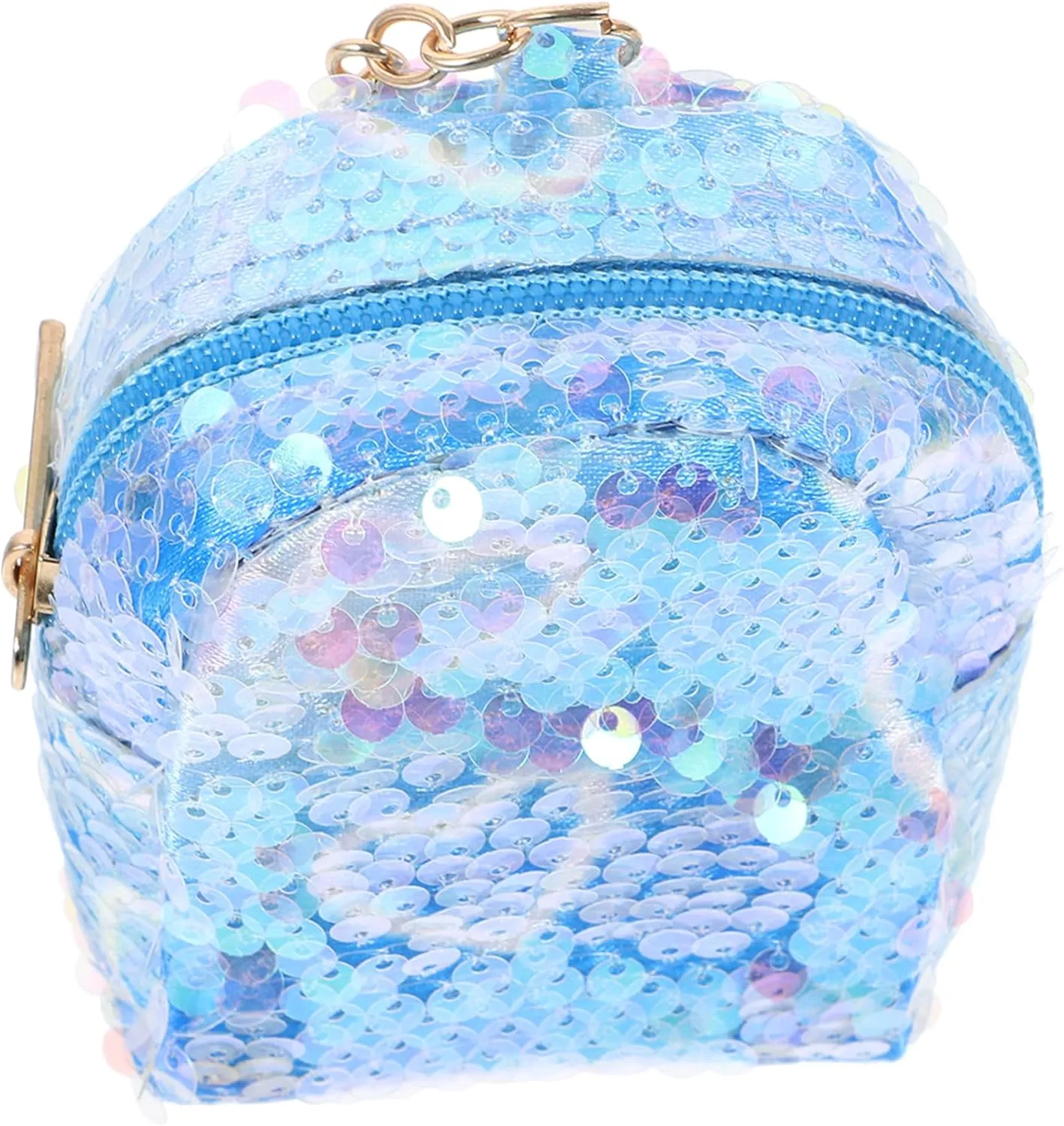 Didiseaon Coin Bag for Girls Sequin Purse Keychain Small Coin Holder Pouch Wallet