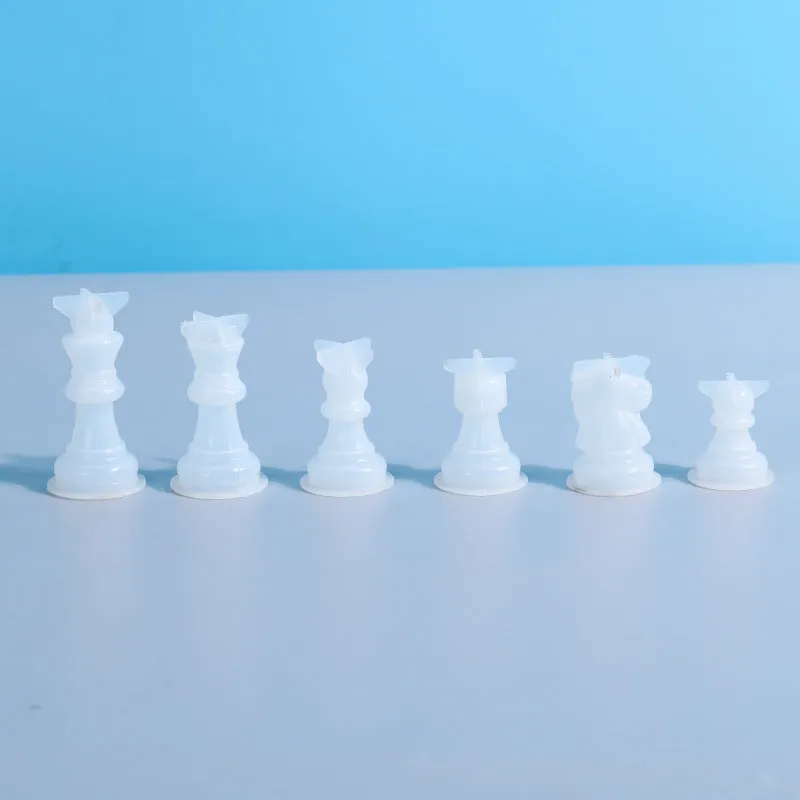 Diy Glue Mold Three-dimensional Chess Silicone Mold
