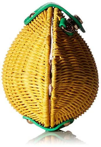 DonT Be Tarty Straw Lemon Crossbody, Lemon