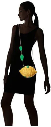 DonT Be Tarty Straw Lemon Crossbody, Lemon