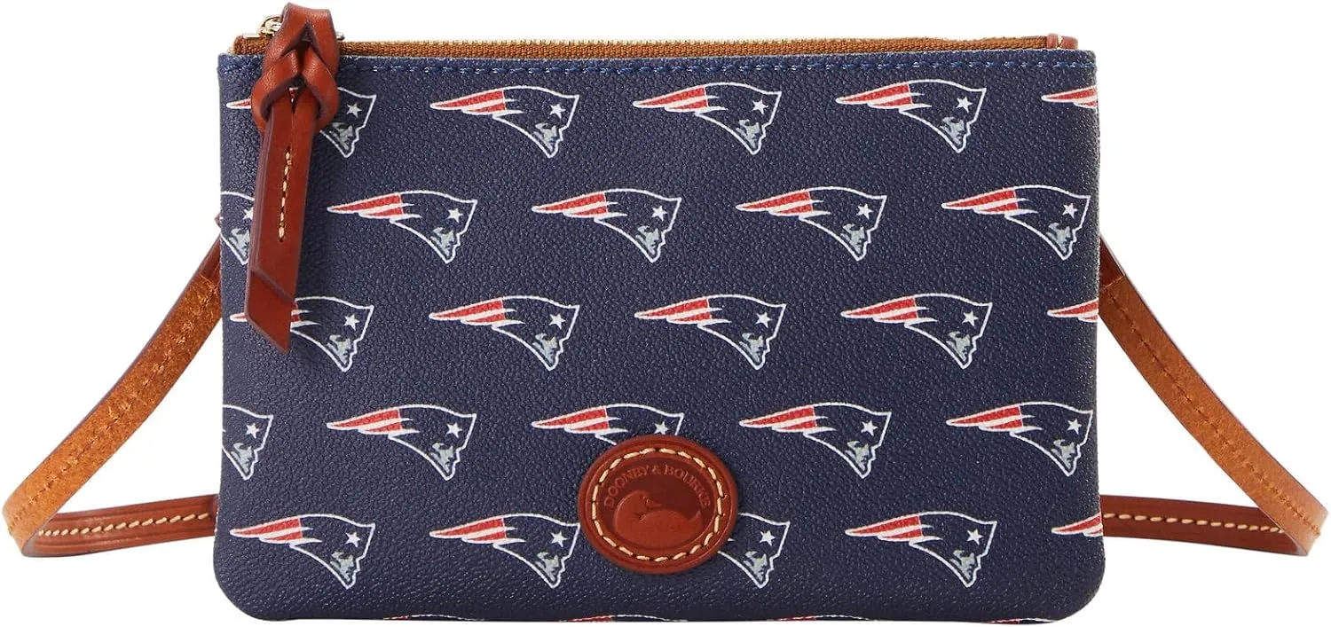 Dooney & Bourke Handbag, Nfl Patriots Top Zip Crossbody
