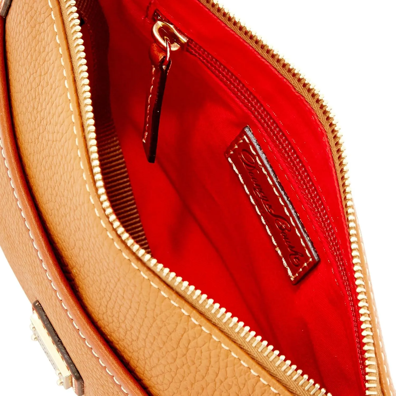 Dooney & Bourke Handbag, Pebble Grain Ginger Crossbody