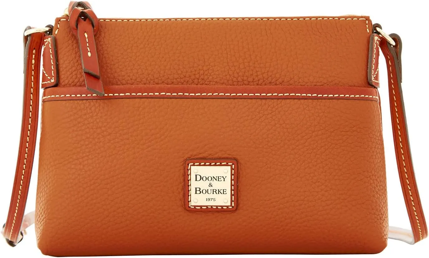 Dooney & Bourke Handbag, Pebble Grain Ginger Crossbody