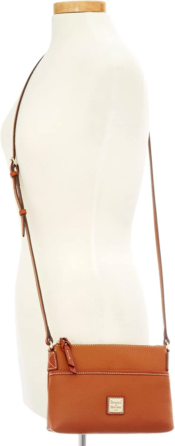 Dooney & Bourke Handbag, Pebble Grain Ginger Crossbody