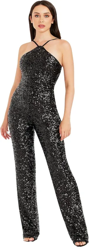 Dress the Population Womens Darian Jumpsuit