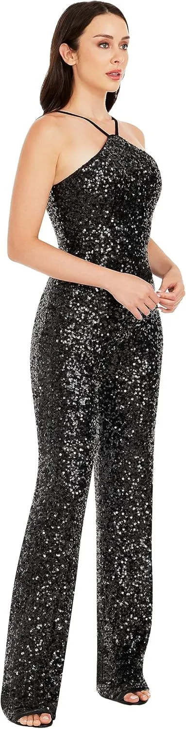 Dress the Population Womens Darian Jumpsuit