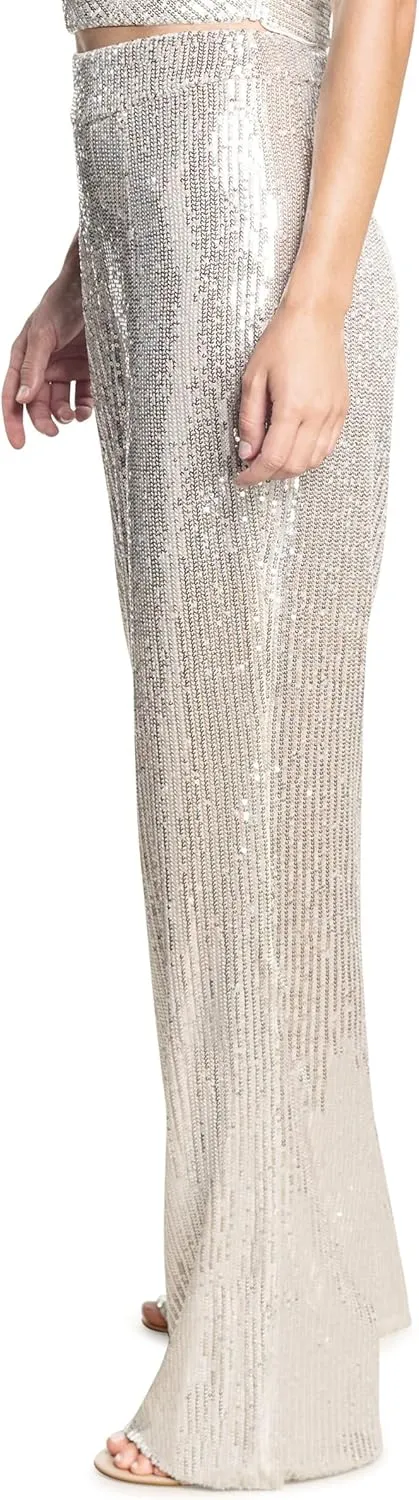 Dress the Population Women's Dina Sequin Classic Pant
