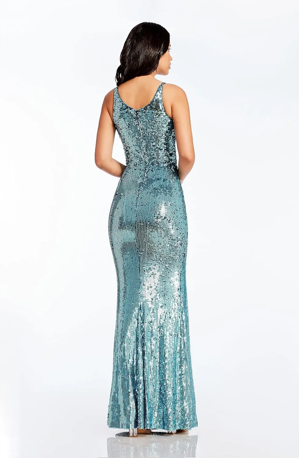 Dress the Population Women's Iris Bodycon Maxi Dress