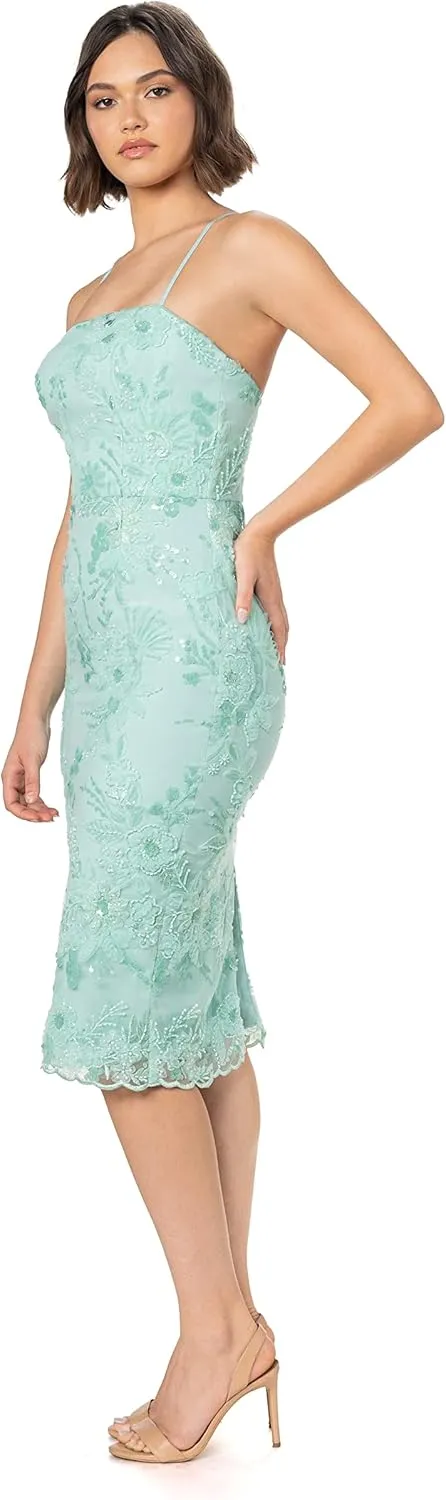 Dress the Population Women's Josselyn Bodycon Midi Dress