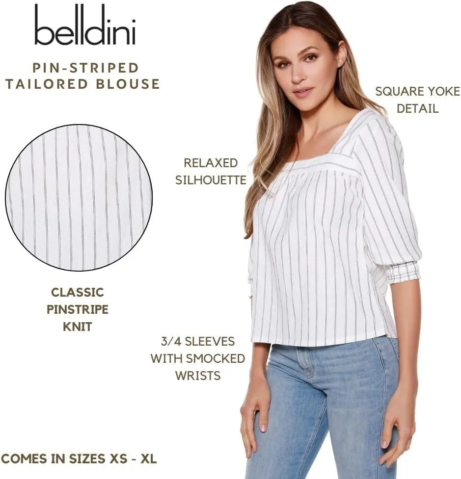 Dressy 3/4 Sleeve Top for Women Relaxed Fit Tops for Women Trendy