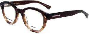 DSQUARED2 Casual. PANTOS Sunglasses, Brown Horn, 50