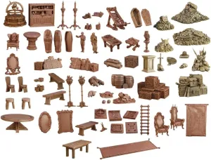 Dungeon Depths - Terrain Crate - MANTIC Games