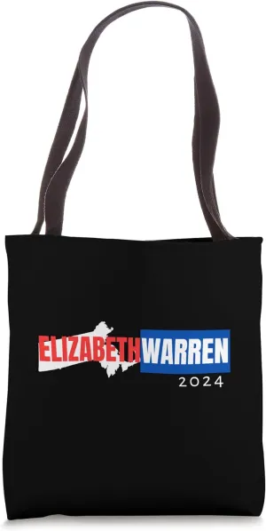 Elizabeth Warren Massachusetts Senator 2024 Election MA Tote Bag