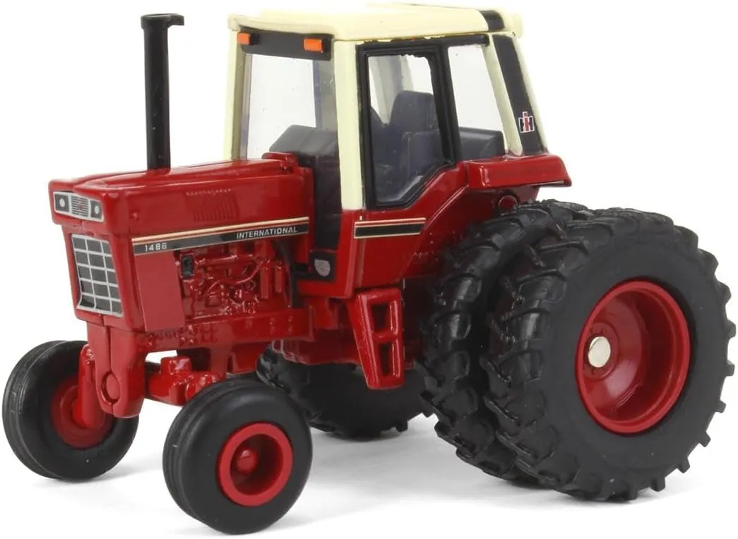 ERTL 1/64 International Harvester 1486 Tri-Stripe Wide Front with Rear Duals, 44328