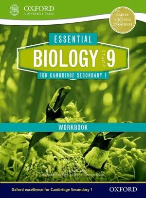 Essential Biology for Cambridge Secondary 1 Stage 9 Workbook [IP]