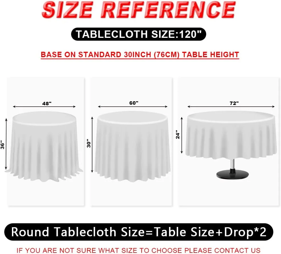 Eternal Beauty Black Sequin Tablecloth 120-Inch Sparkly Overlay Round Glitter Table Cover for Wedding Party Birthday Decoration
