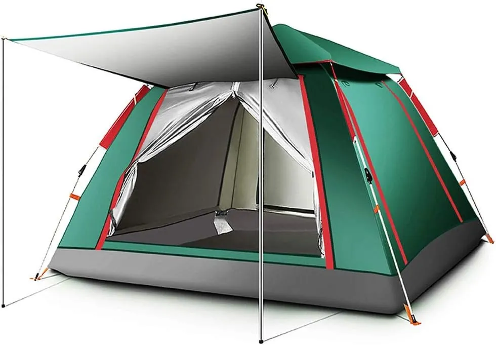 Family Tent Outdoor Tent Waterproof Lightweight Compatible With Family Tent Camping Beach Uv Protection Outdoor Tent