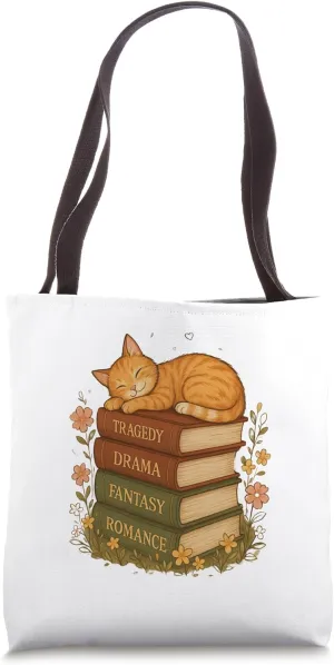 Fantasy Drama Tragedy Romance Book Lover Tote Bag