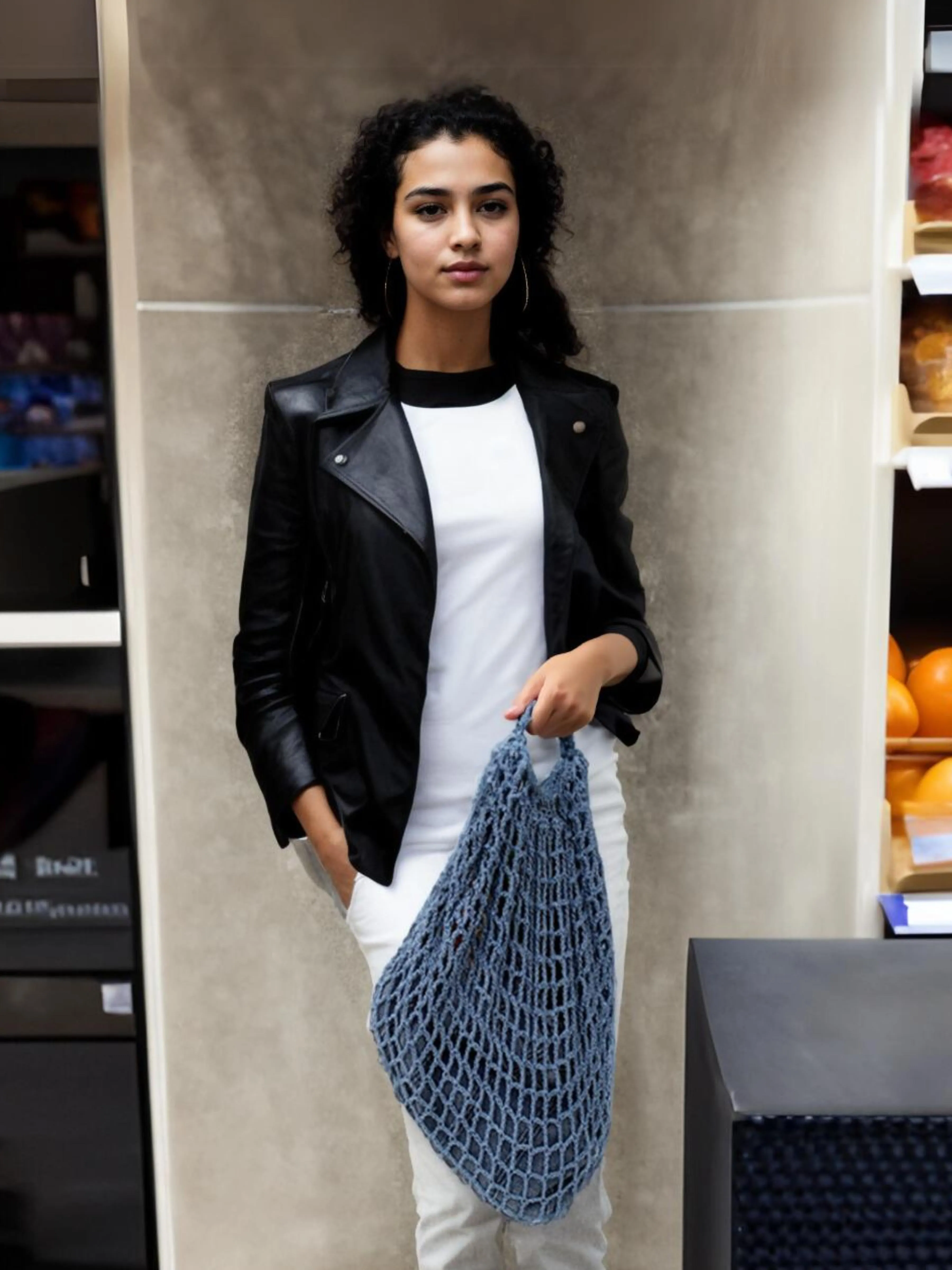 Farmers Market Mesh Bag