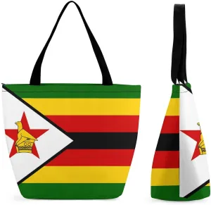 Fashion Congo Flag Women's Spacious Hobo Bag Ideal for Daily Use and Gym Outings