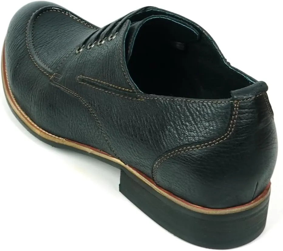 FI-9048 Genuine Leather Lace Up